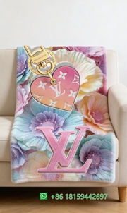 Louis Vuitton Throw Blankets